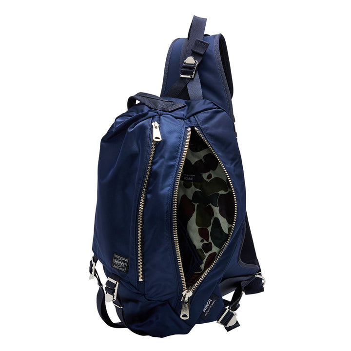 Nylon Twill Porter Single Crossbody