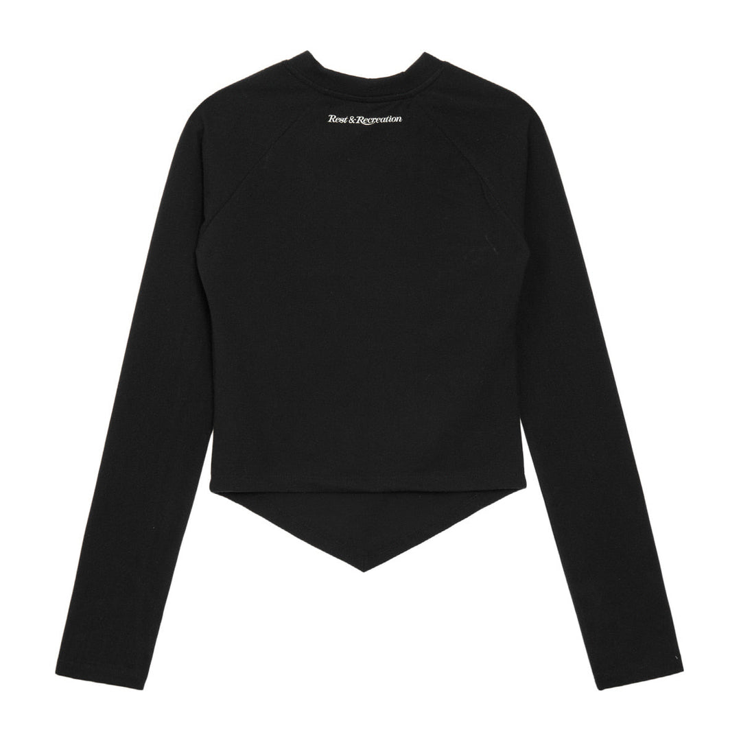 Arrow Point Long Sleeve Top
