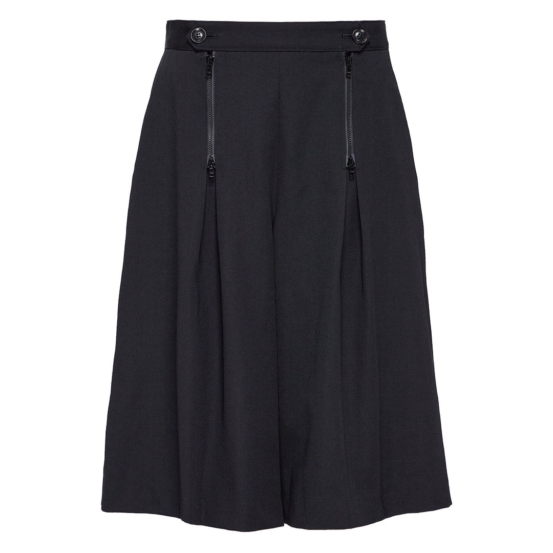 Wool Gabardin Shorts