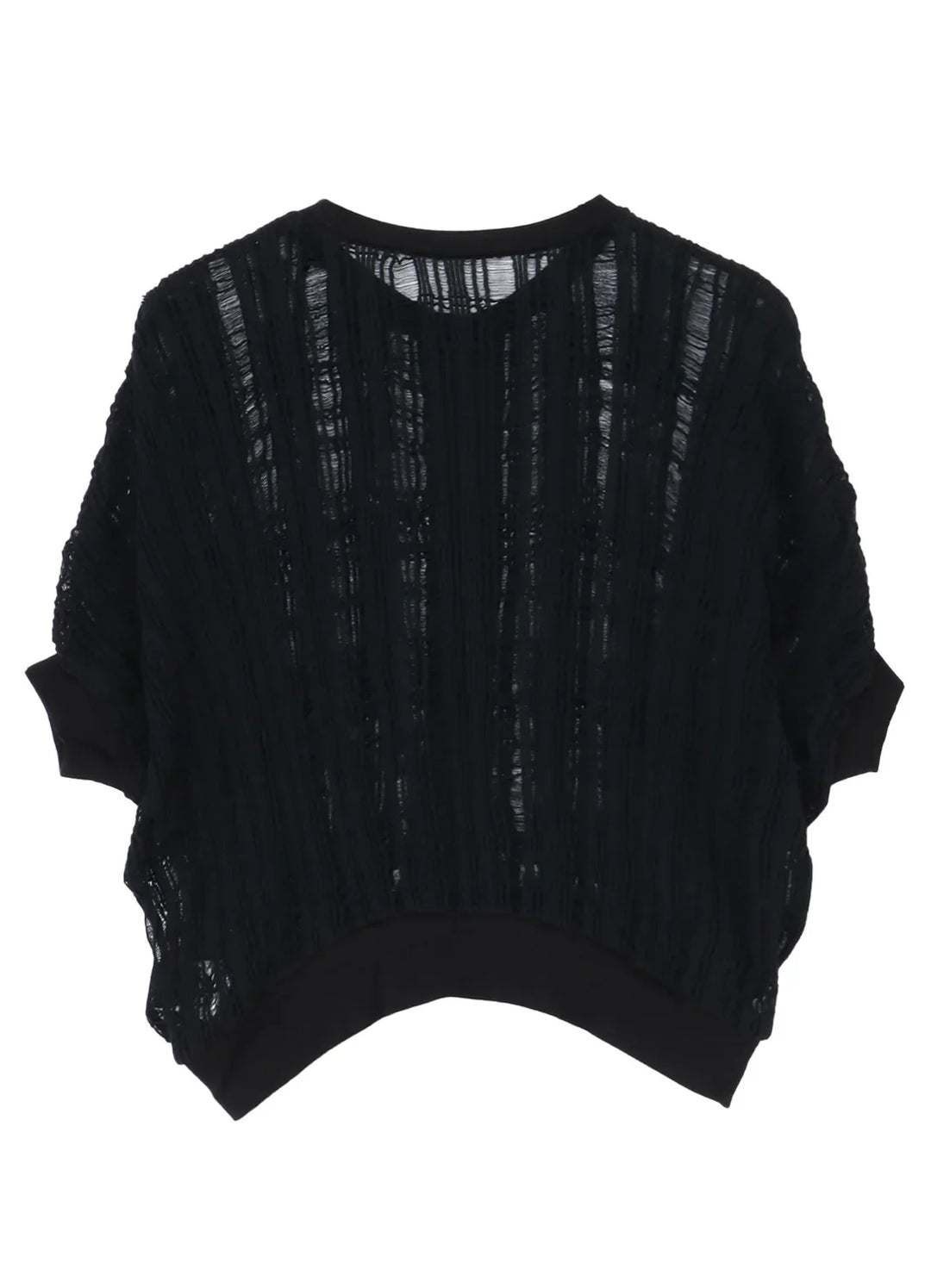 Jacquard Plaid Dolman Cardigan