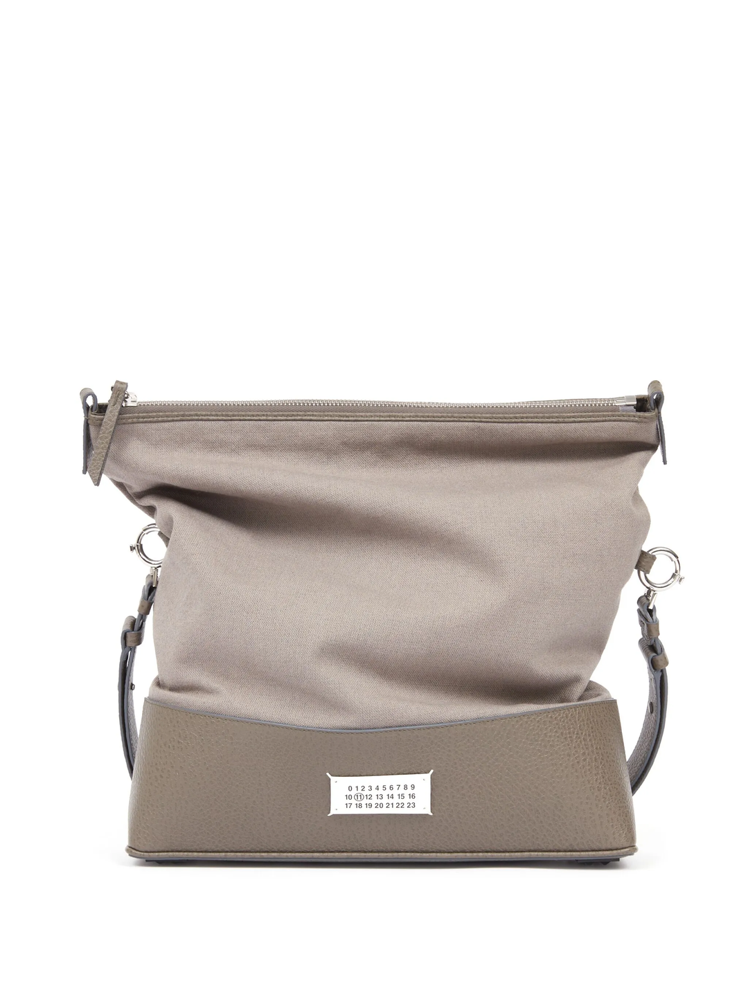 Medium Embossed Grain Crossbody