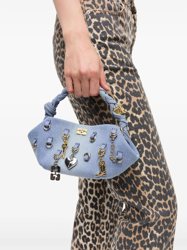 Ganni Bou Bag Mini Washed Denim