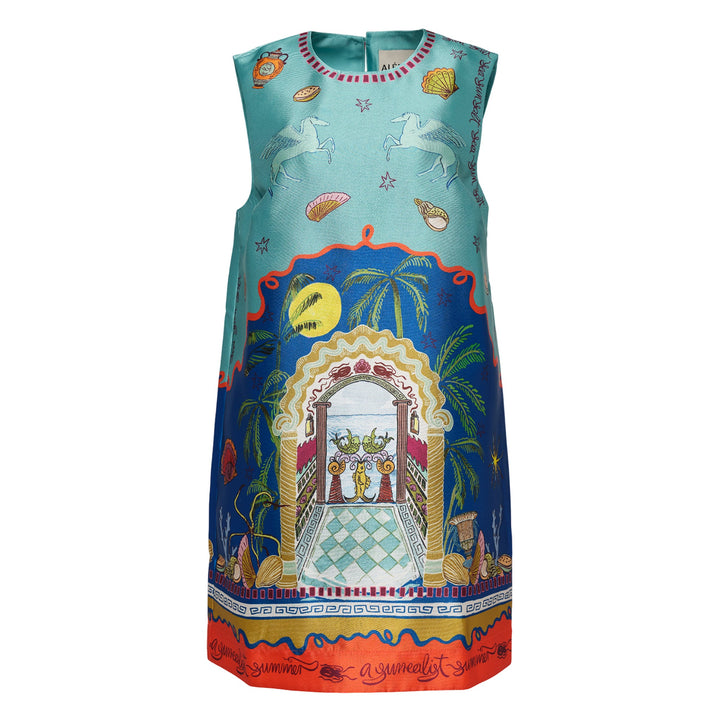 Surrealist Summer Mini Dress