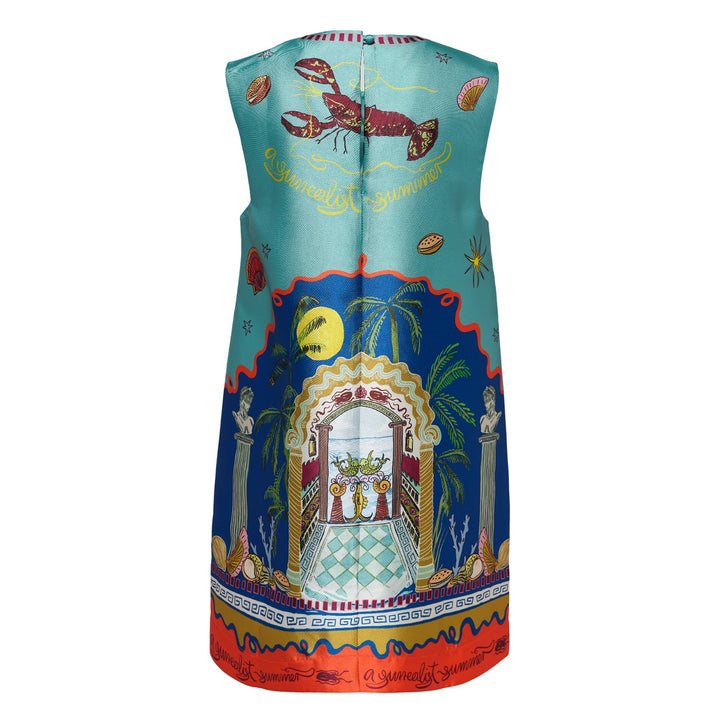 Surrealist Summer Mini Dress
