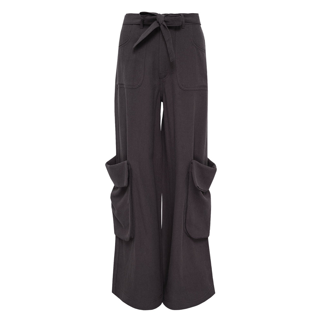 Linen Cargo Pants