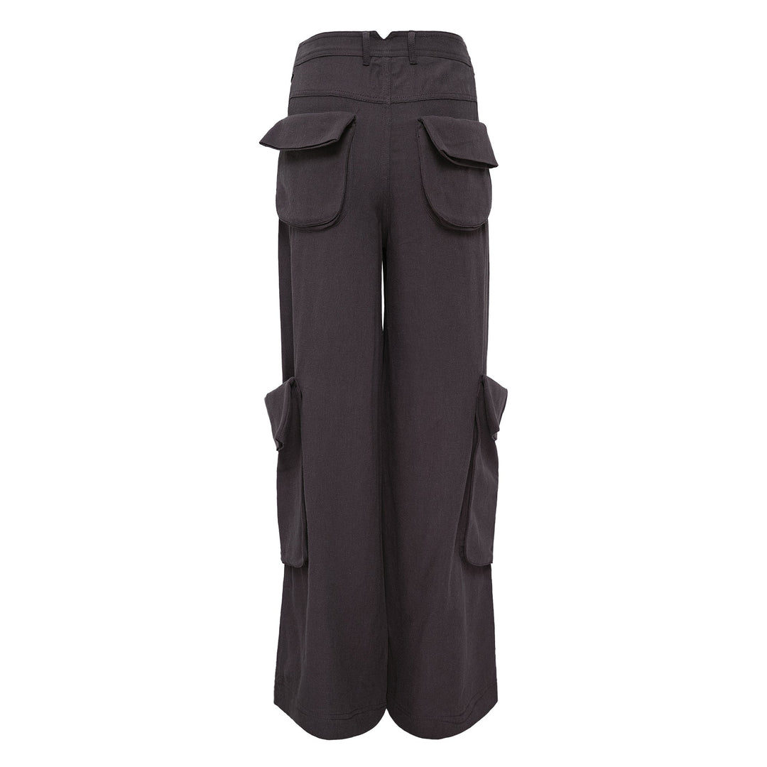 Linen Cargo Pants