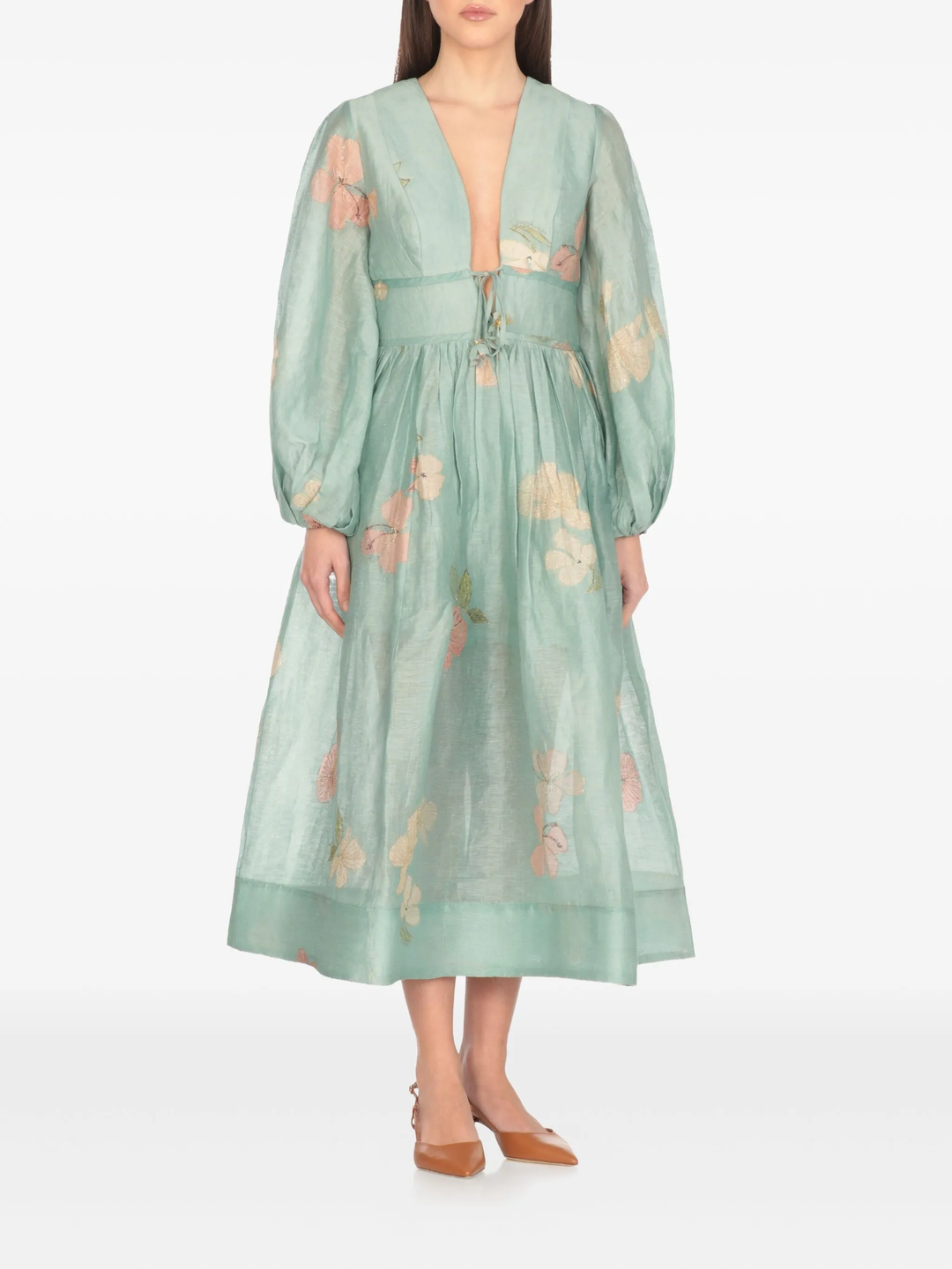 Illuminate Drawn Billow Dress