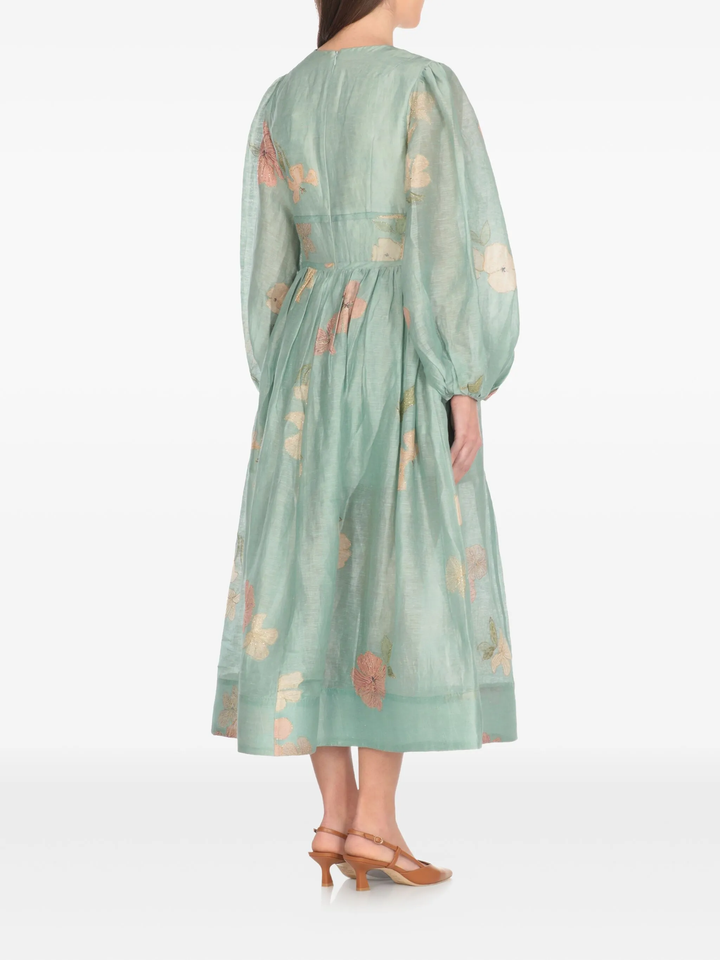 Illuminate Drawn Billow Dress