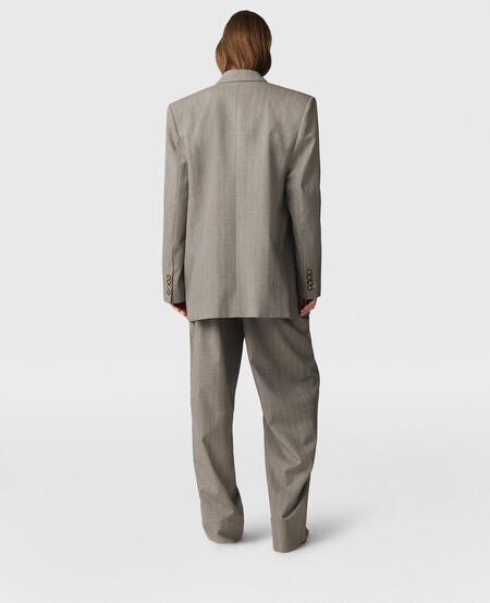 Melange Stripe Jacket