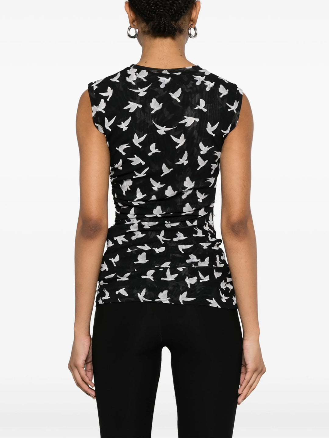 Mesh Flying Bird Haze Top