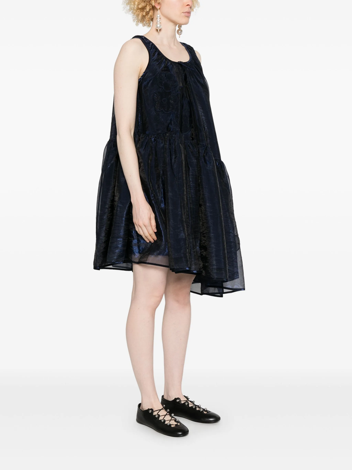 Azelia Dress Liquid Myrtia Navy