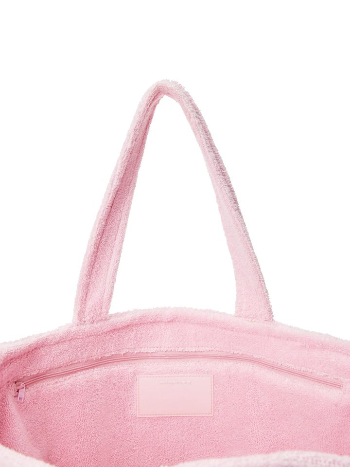 Punch Tote Bag In Terrycloth
