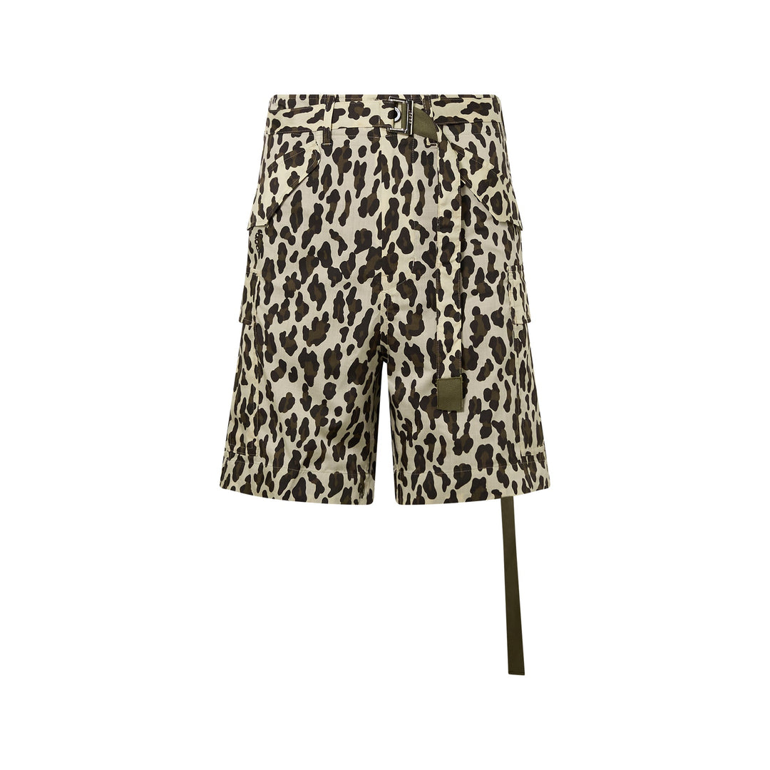 Leopard Print Shorts