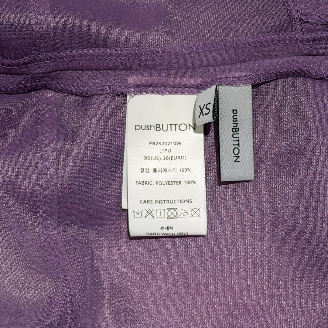 Light Purple Bra Detailed Mesh Top