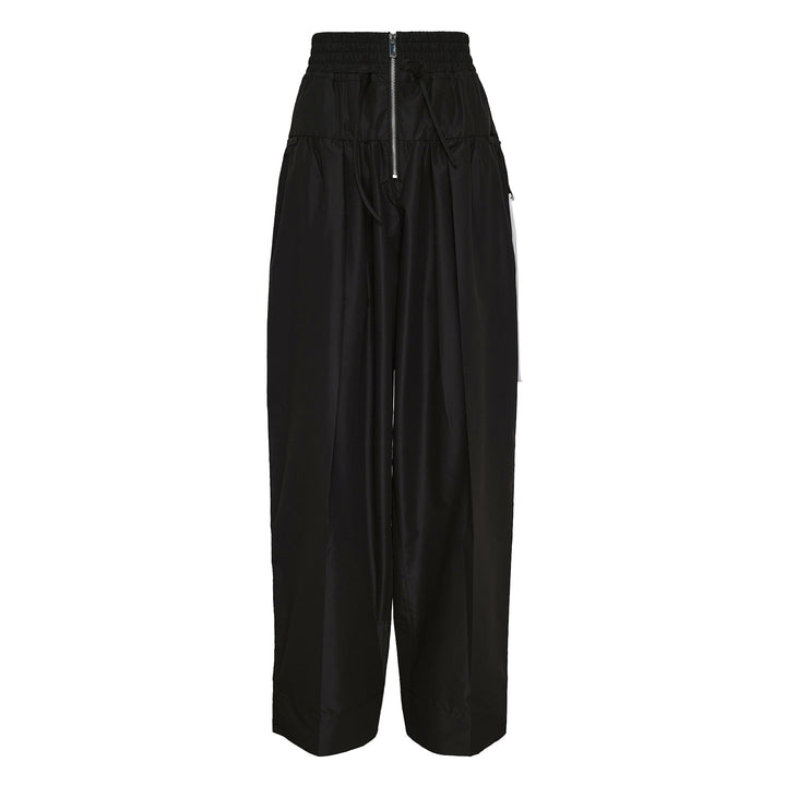 Wide Leg Pants With Zipper
