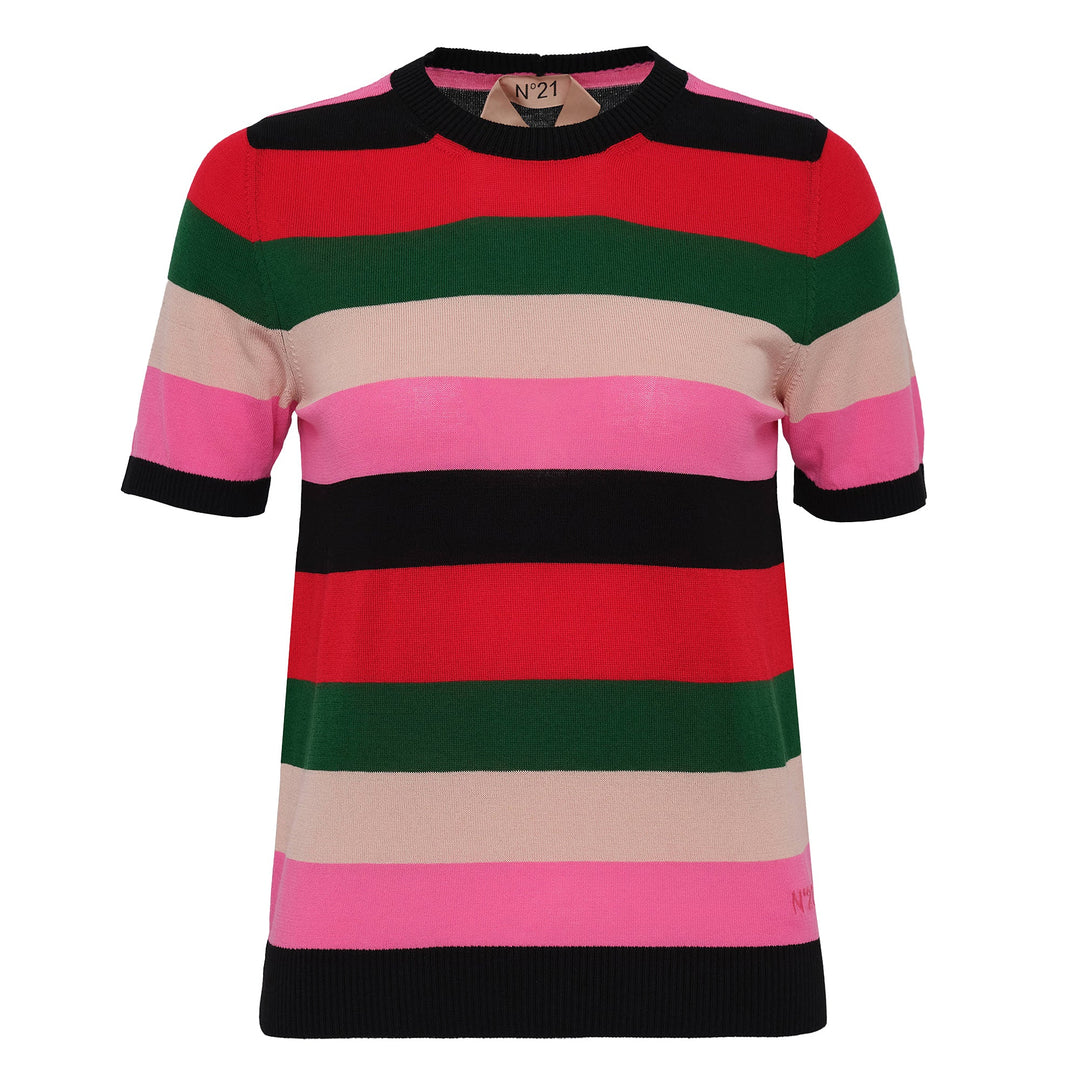 Short Sleeved Cotton Sweater