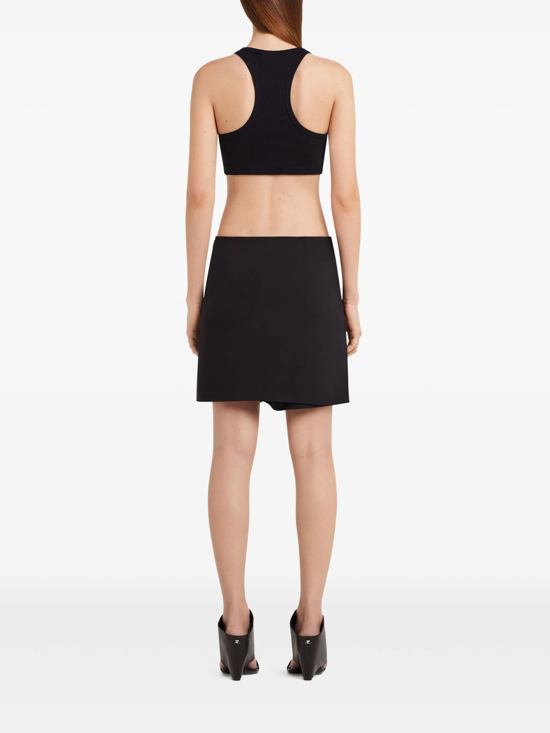 Infinity Crepe Mini Skirt