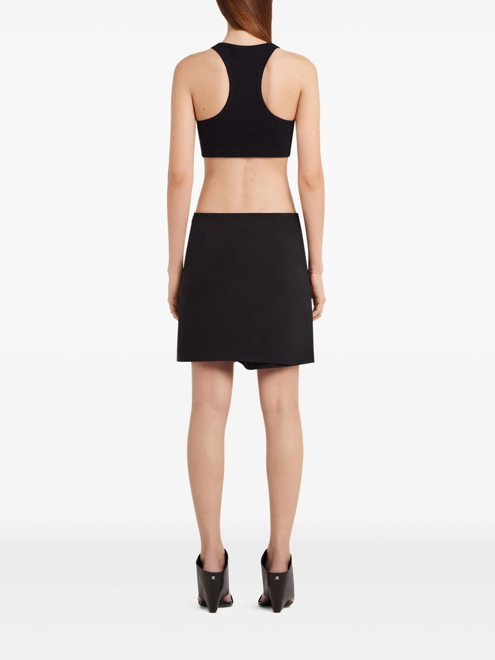 Infinity Crepe Mini Skirt