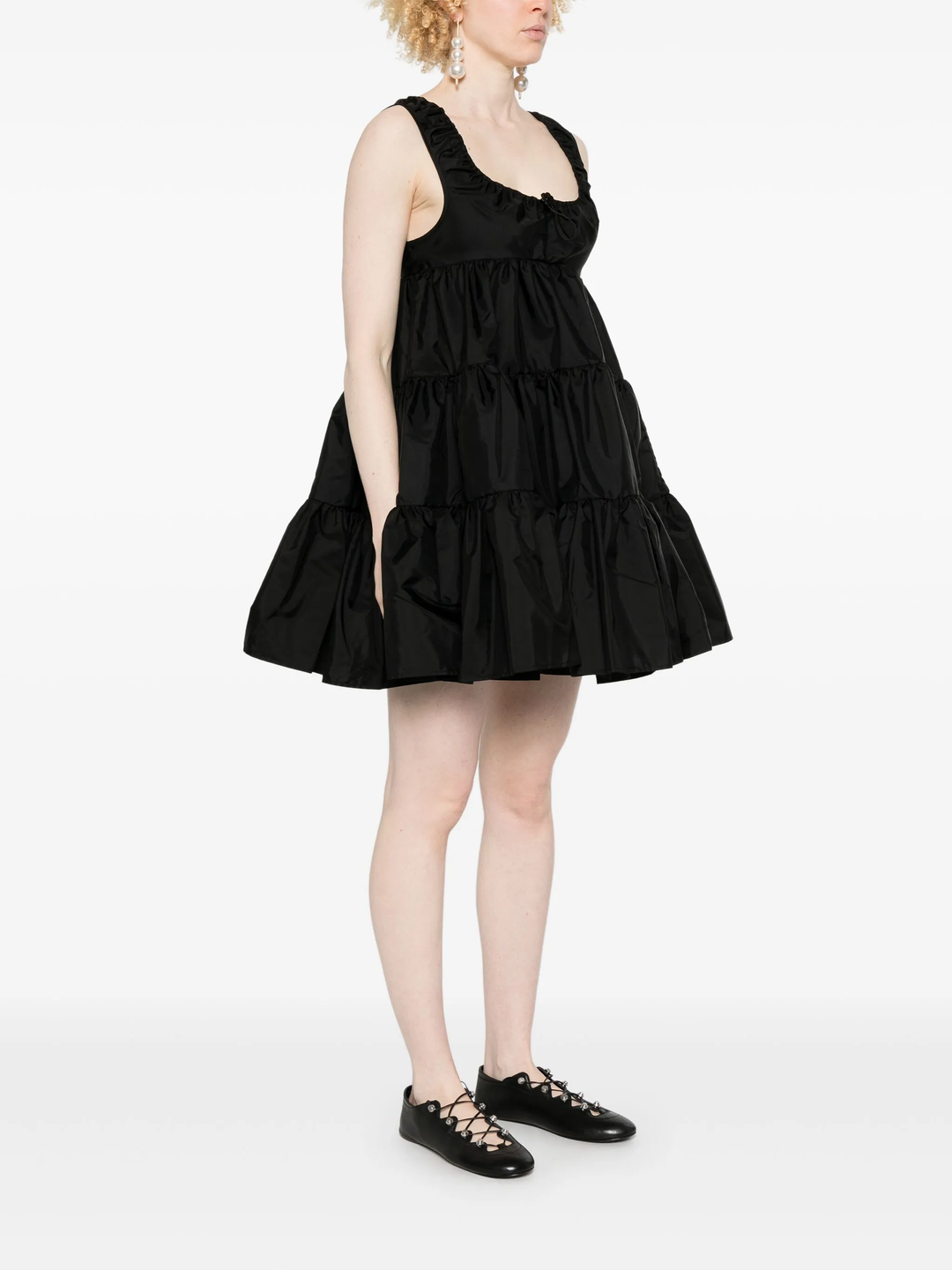 Aino Dress Crinkled Taffeta