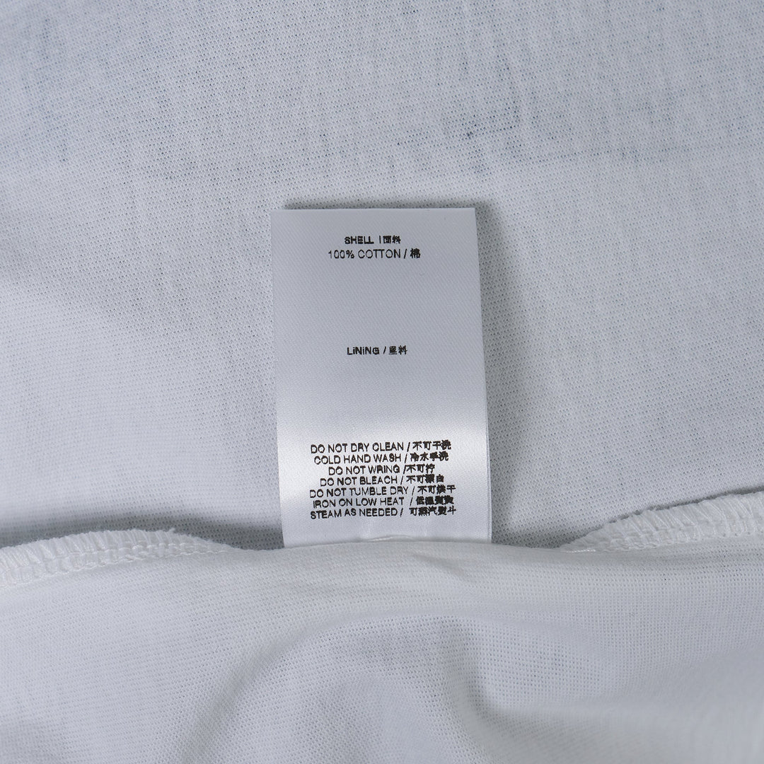 Archive Print Wide-Shoulder Tee