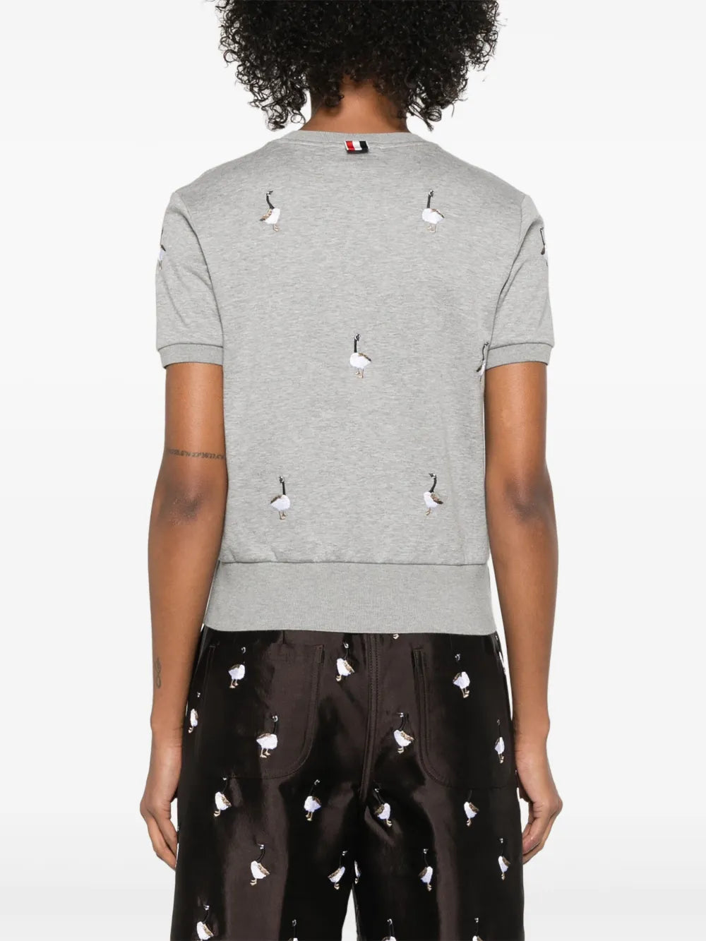 Short Sleeve Rib Cuff Tee