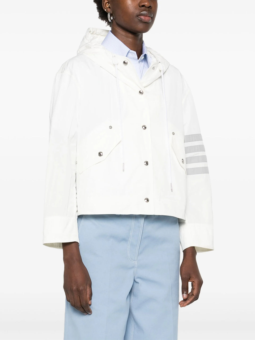 Memory Tech 4-Bar Cropped Anorak
