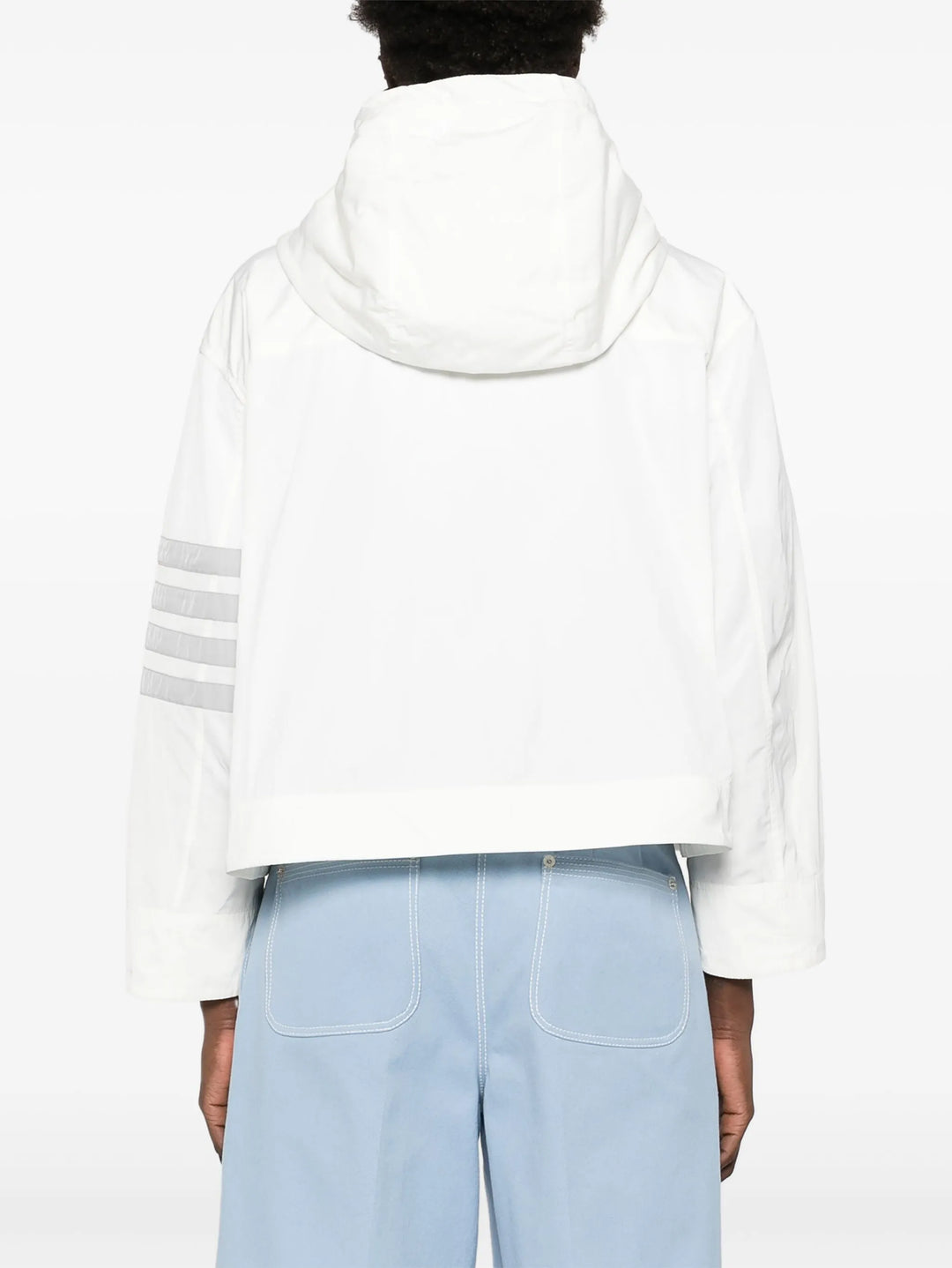 Memory Tech 4-Bar Cropped Anorak