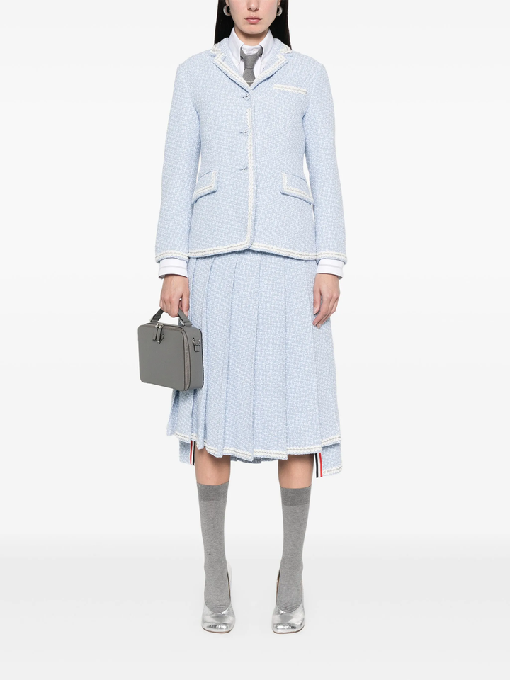 Solid Tweed Sportcoat Women