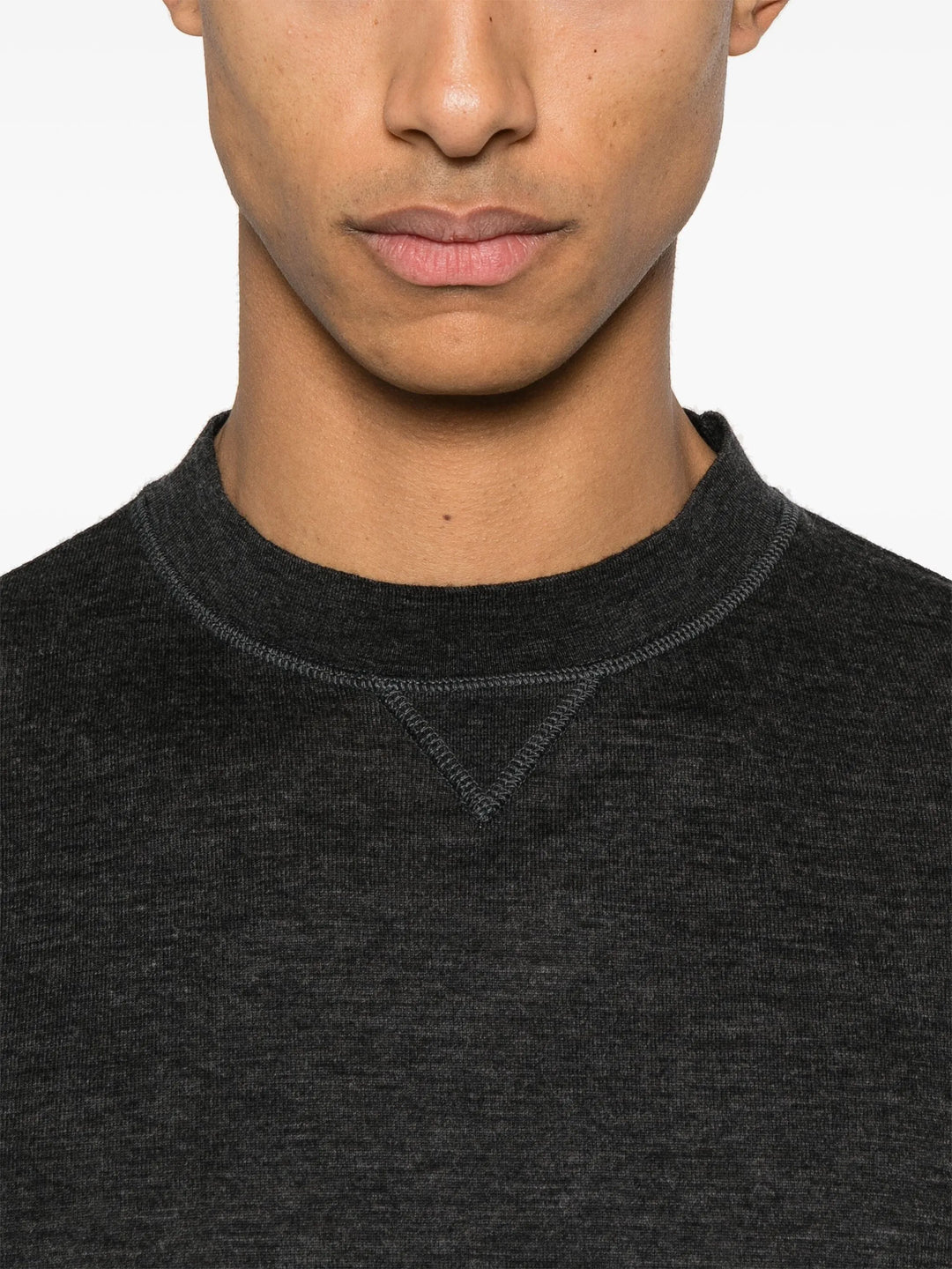 Wool Jersey 4-Bar Tee Men