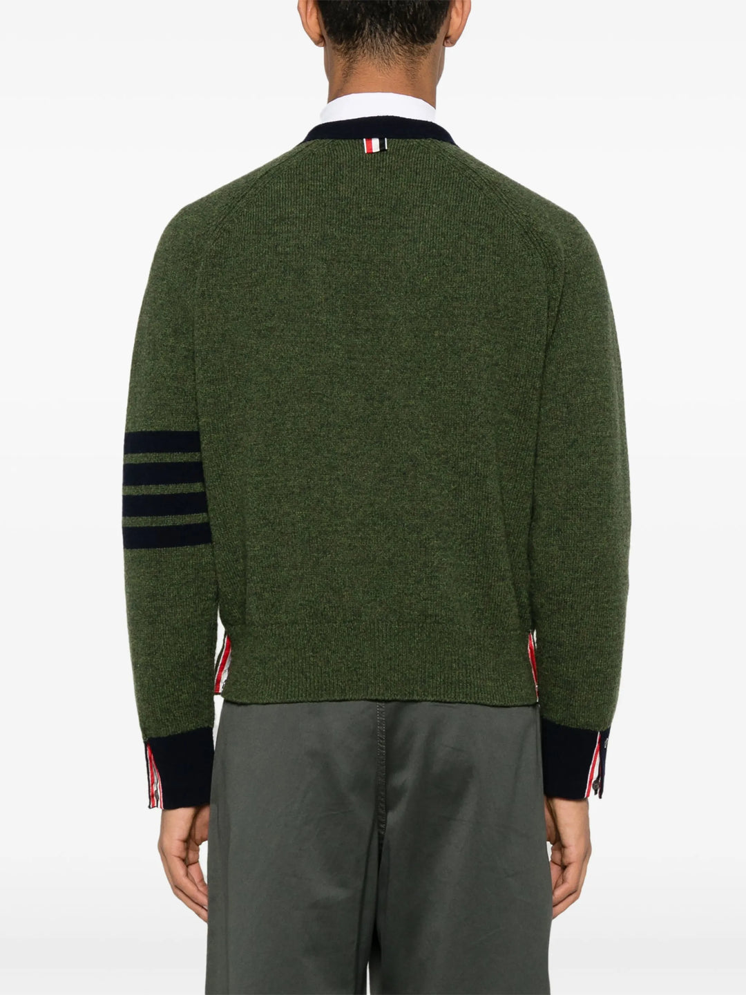 Jersey Stitch Raglan Sleeve Cardigan