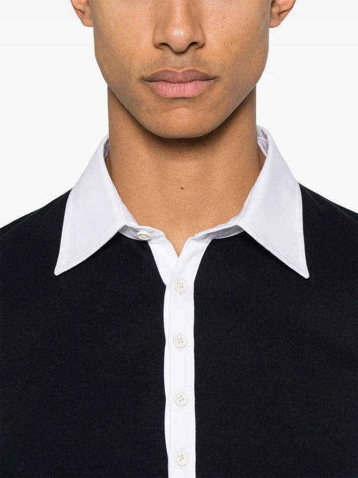 Classic Fit Long Sleeve Rugby Polo