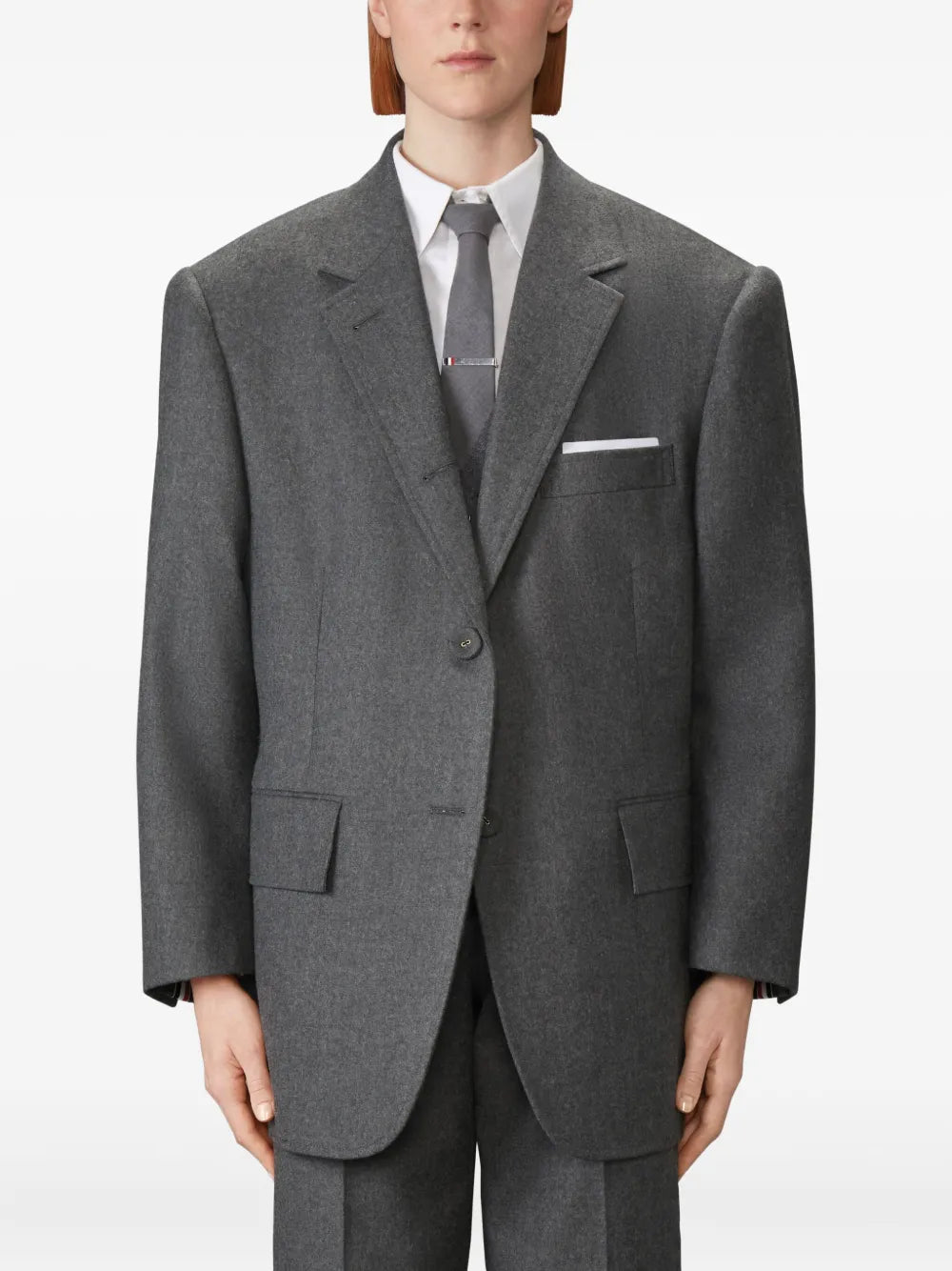 Solid Wool Blazer