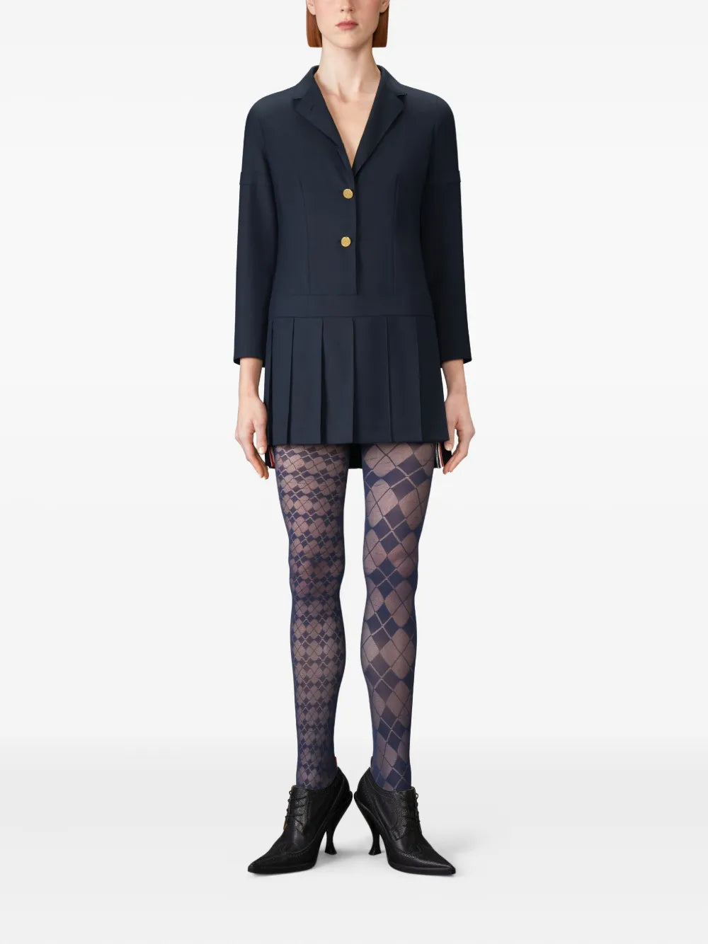 Super 120s Twill Sportcoat Mini Dress