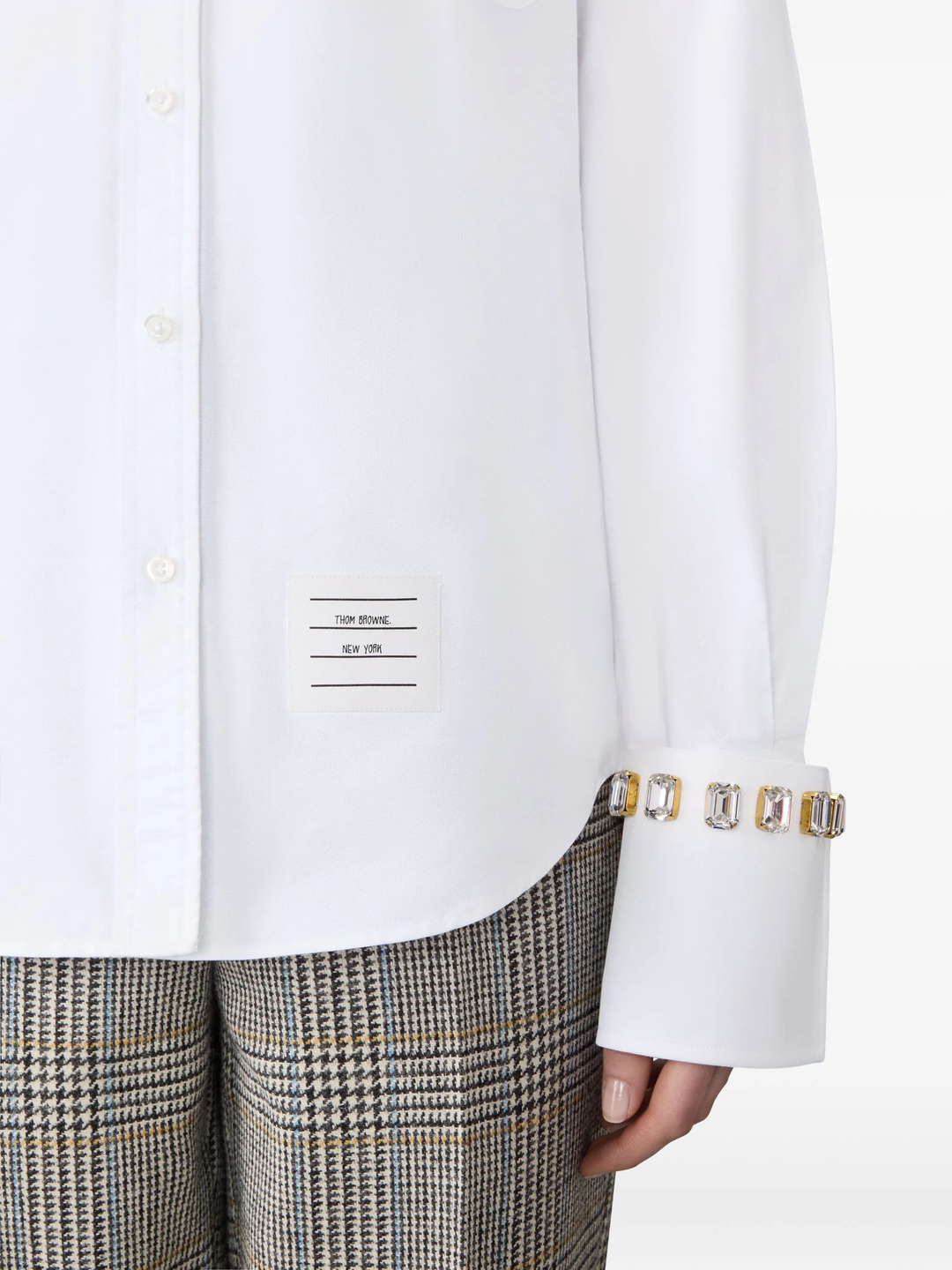 Swarovski Crystal Oxford Shirt