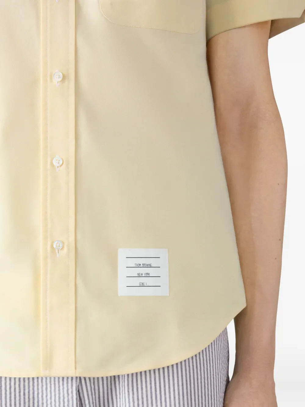 Straight Fit Button Down Short Sleeve Shirt