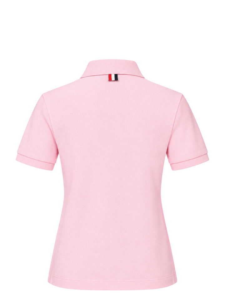 Short Sleeve Rib Cuff Polo