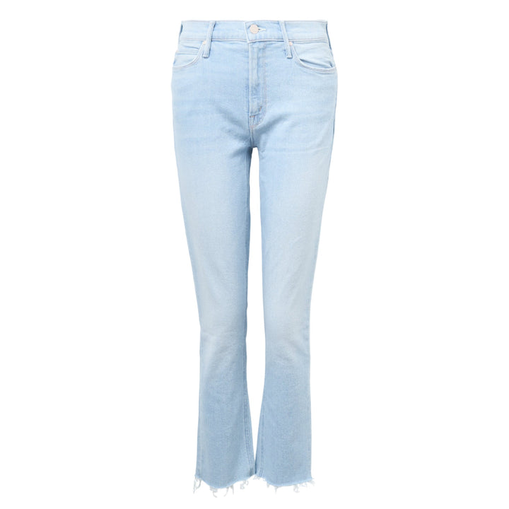 The Mid Rise Dazzler Crop Fray Jeans
