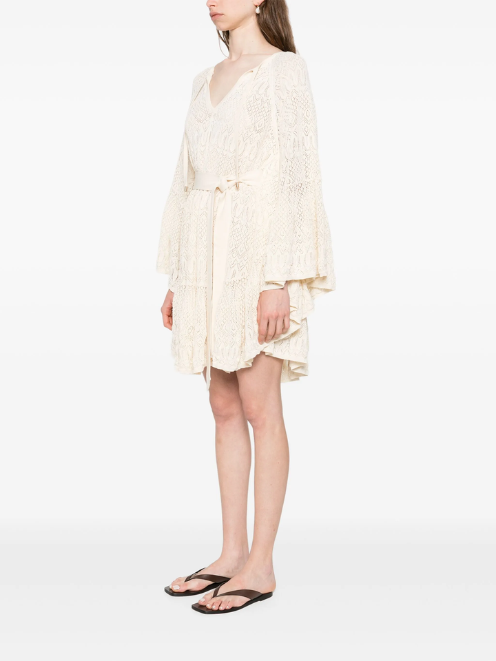 Coco Pointelle Lace Dress