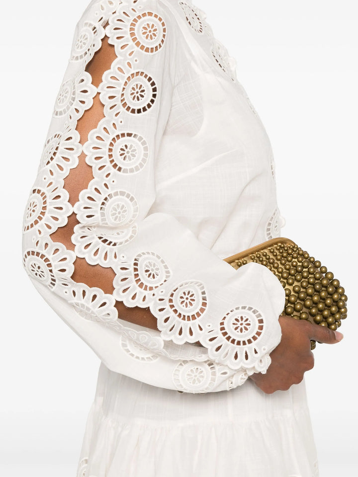 Lucky Embroidered Blouse