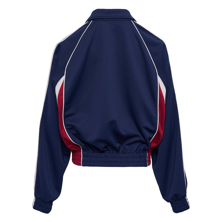 Navy Womens Contrast Track Jacket