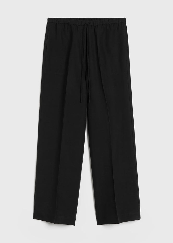 Fluid Drawstring Trousers