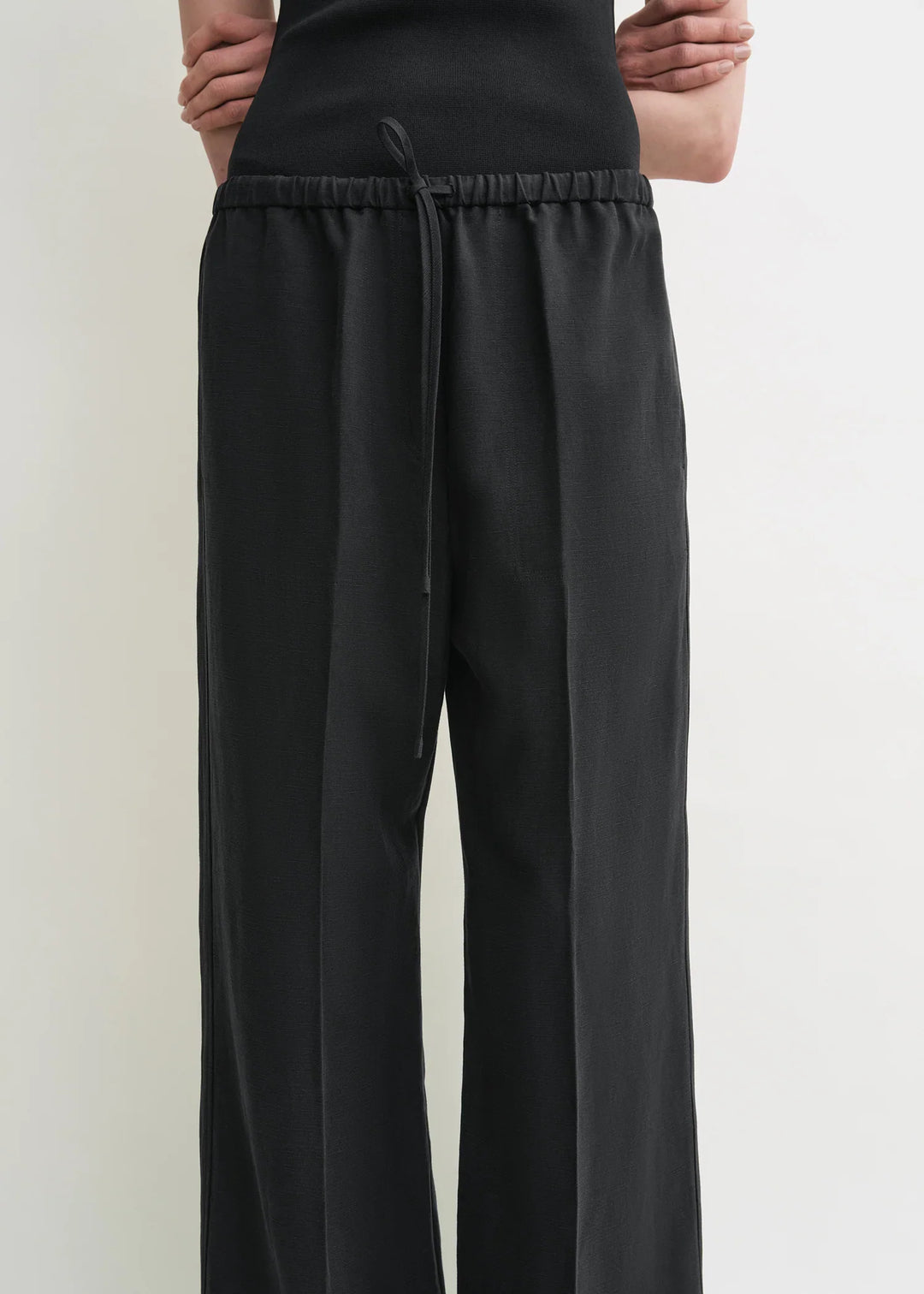 Fluid Drawstring Trousers