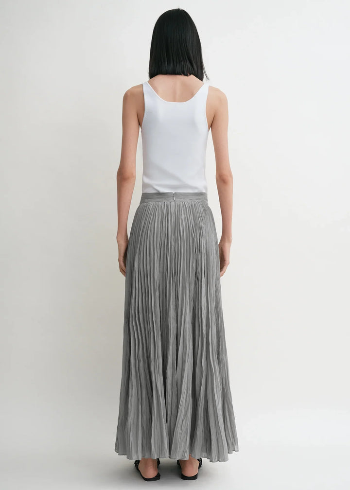 Crinkled Plisse Skirt