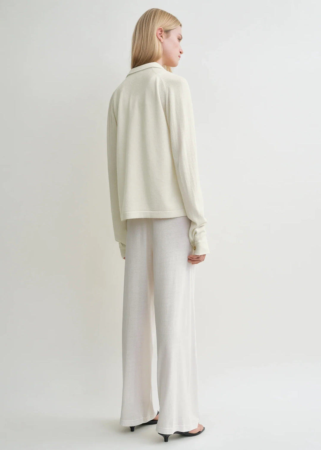 Raglan Sleeve Cashmere Cardigan