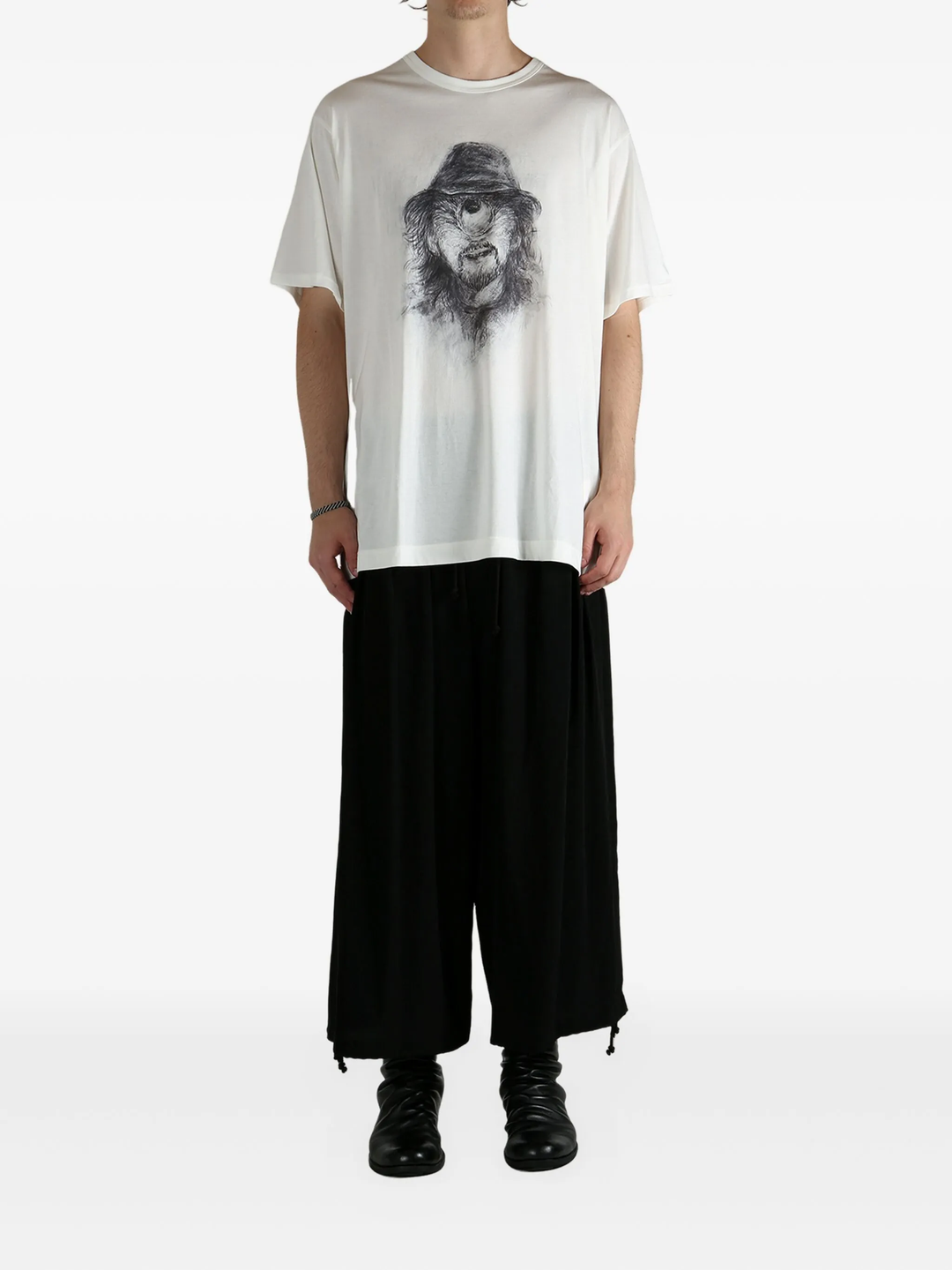 Basic Short Sleeve Printed Tee