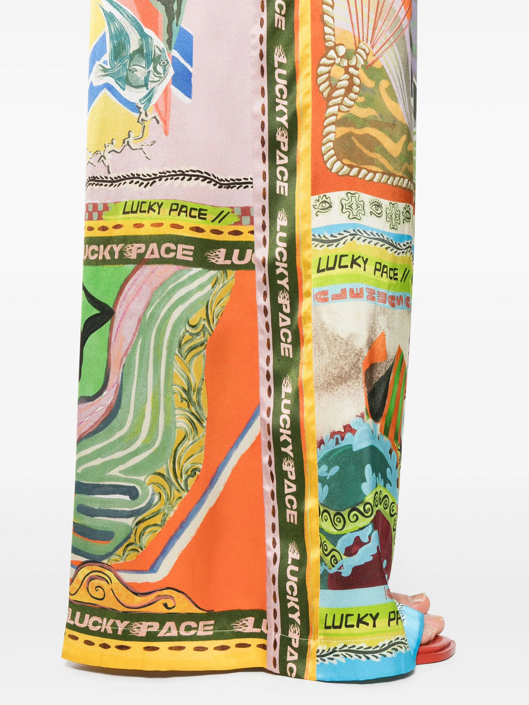 Lucky Pace Silk Pants