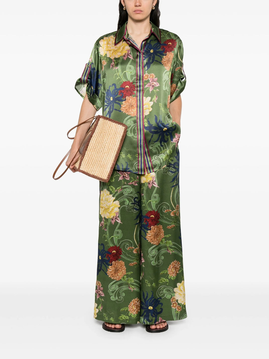 Avery Silk Pants