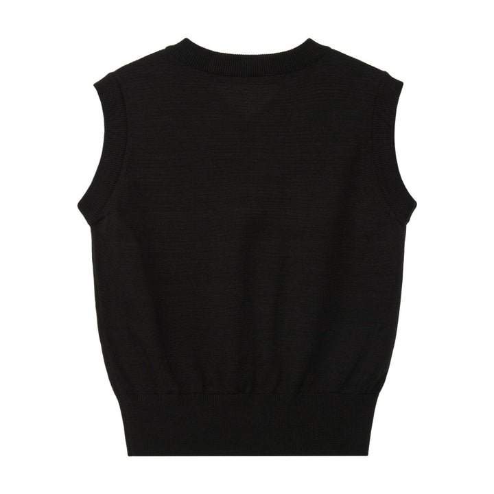 Double Line Knit Vest