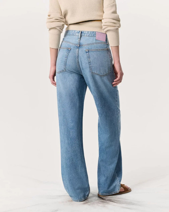 Featherweight Logan Wide-Leg Jeans