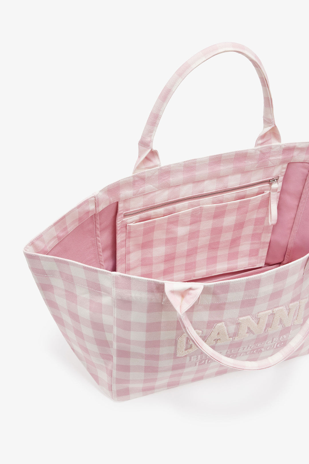 Vichy Check Tote XXL